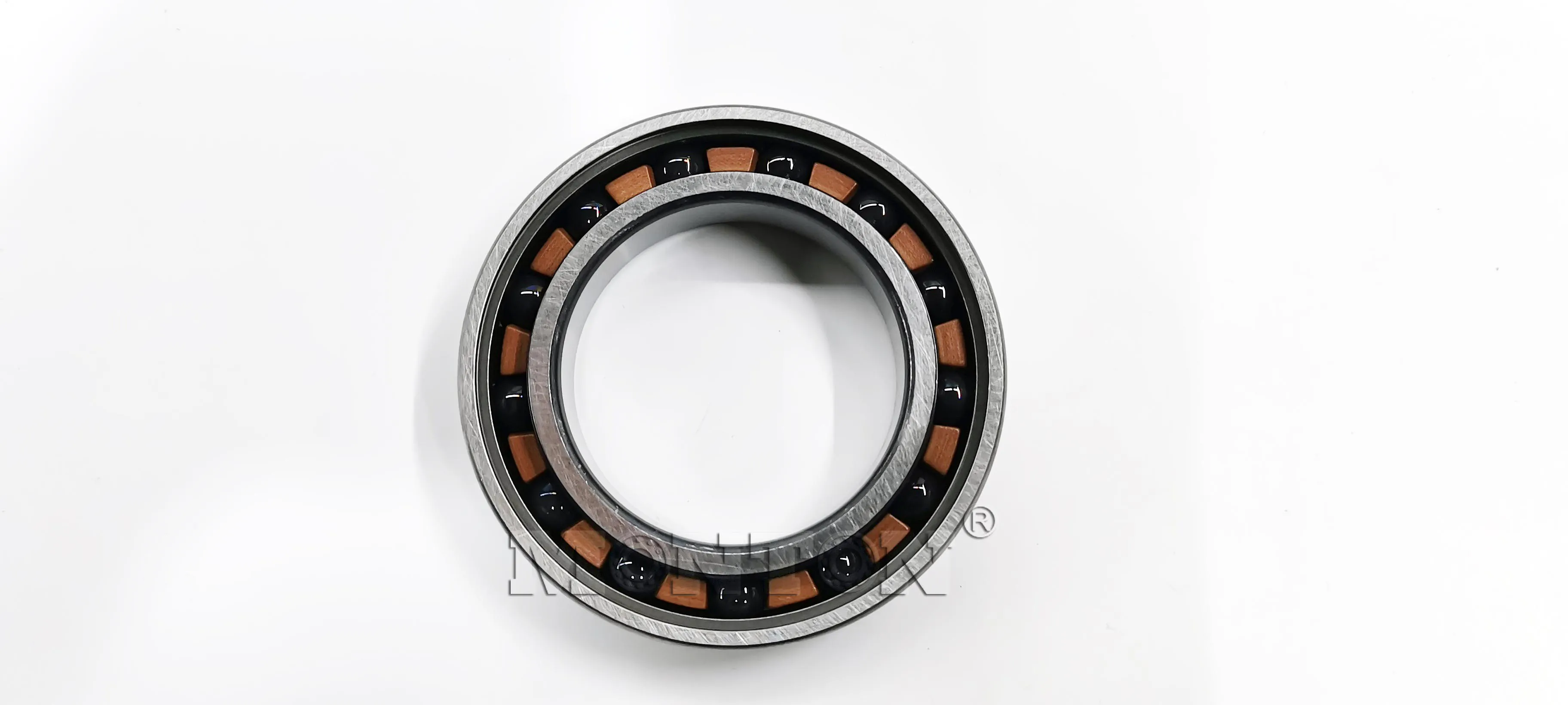  Hybird deep groove ball bearing with Ceramic ball Phenolic resin cage