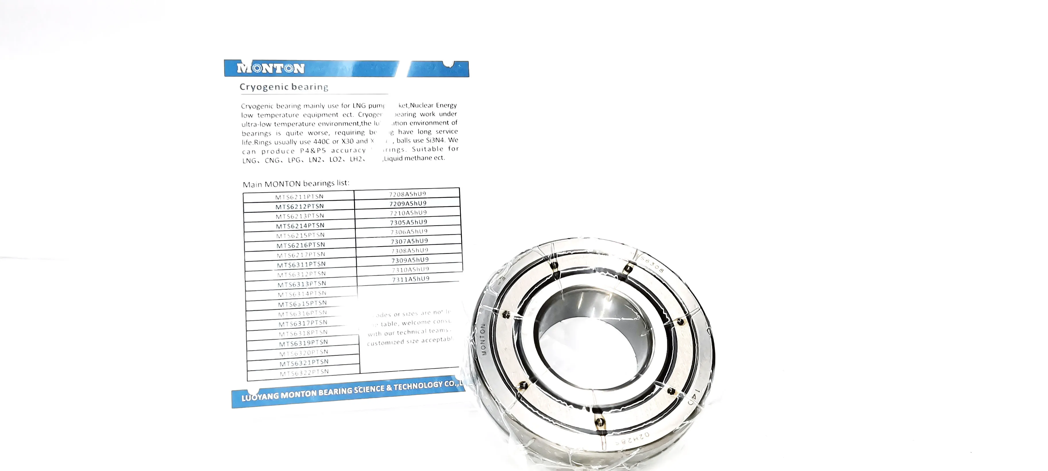 MTS6308 Cryogenic bearing